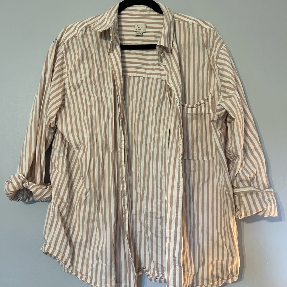 Striped Button Down